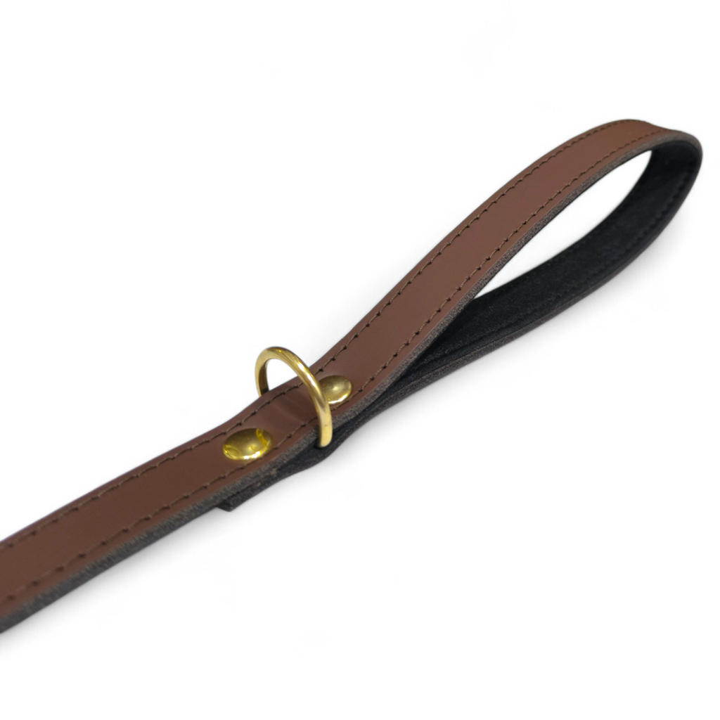 Wiener & Co. leren teckelriem productfoto