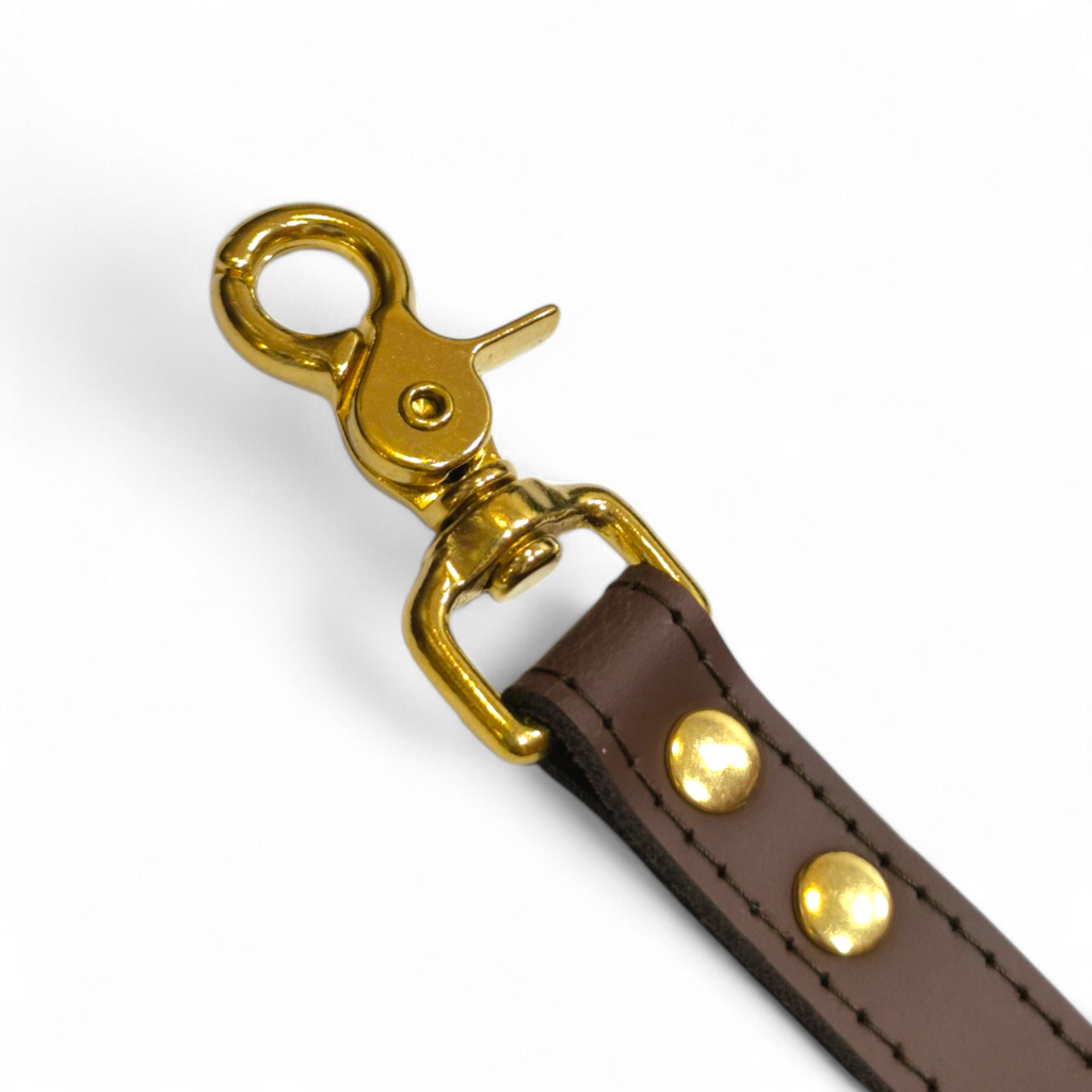 Wiener & Co. leren teckelriem productfoto